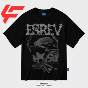 Esrev T-Shirt/Black