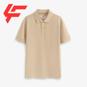 Men's polo shirt with fitted form