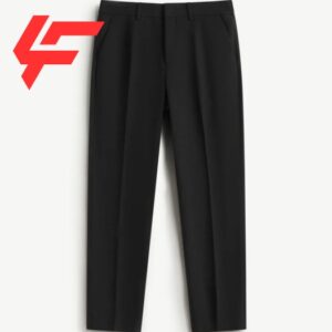 Men's slim fit pleated trousers