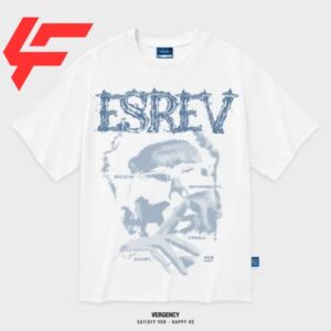 Esrev T-Shirt/White